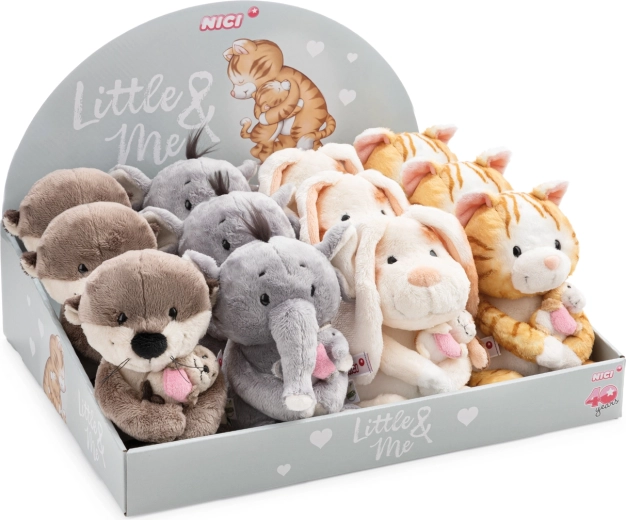 NICI plüss pultos display Little & Me 20 cm (12 db)