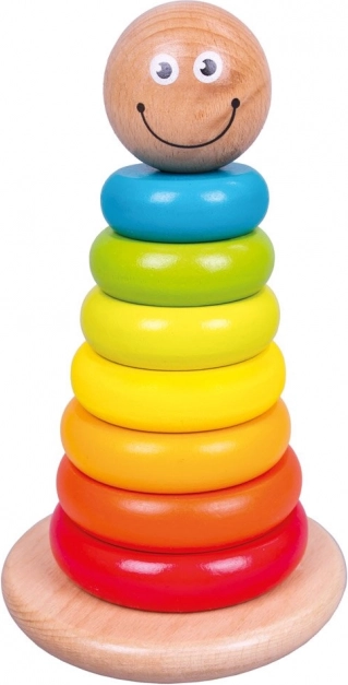 BINO fa rakos gyűrűpiramis