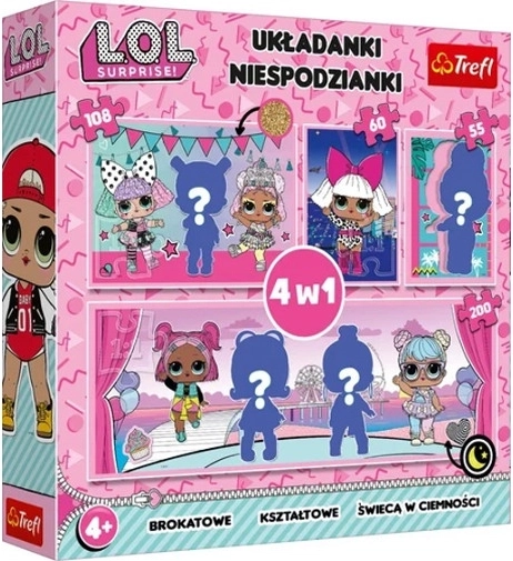 Puzzle 4 az 1-ben LOL Surprise