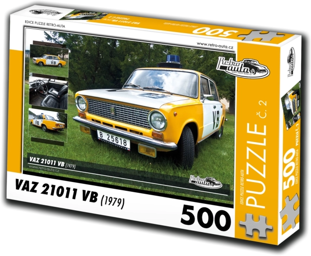 Puzzle Retro Autók VAZ 21011 VB 1979 500 darab