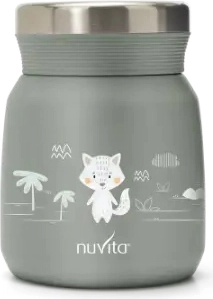 300 ml-es ételtermosz, zsályazöld