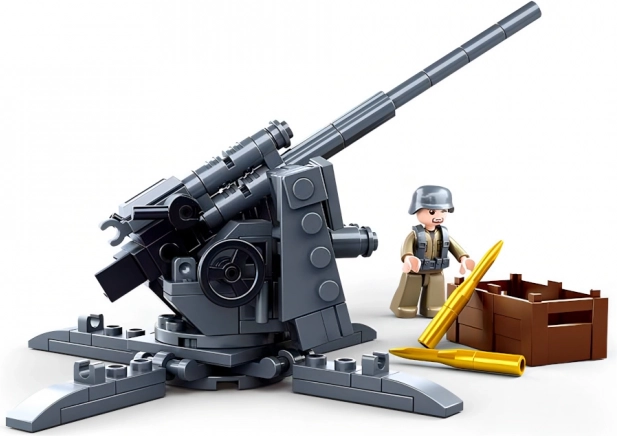 Sluban Army WW2 M38-B0852 Légvédelmi ágyú