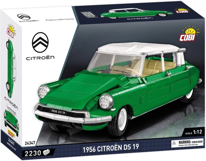 Cobi 1956 Citroën DS 19 építőmodell 1:12 (2230 elem)