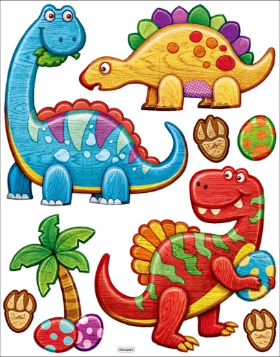Dekoratív falmatricák Dino