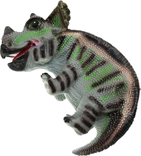 Zöld dinoszauruszbébi kézbáb 42 cm