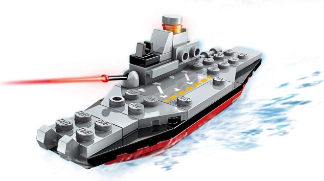 Qman QM-09 Amphibious Panzer 1803-2 Teherhajó Black Gull