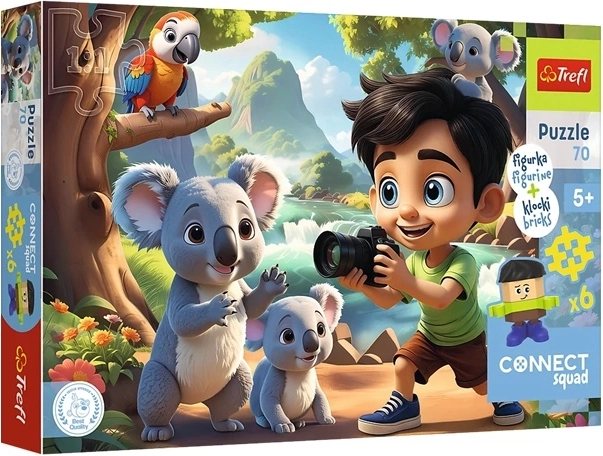Puzzle Connect Luck 70 darab