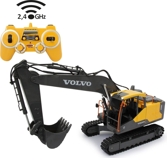 Jamara RC Volvo EC160E lánctalpas kotrógép 2,4 GHz 1:16 - 1 darab