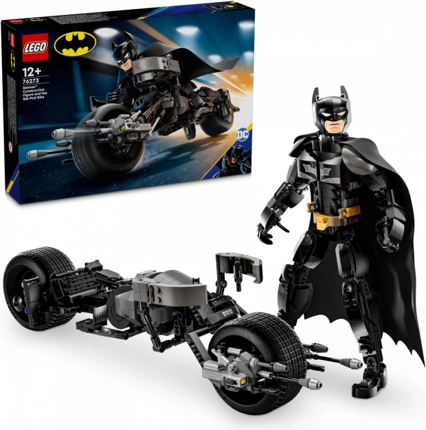 LEGO® DC Batman™ 76273 Megépíthető figura: Batman™ és motor Bat-Pod