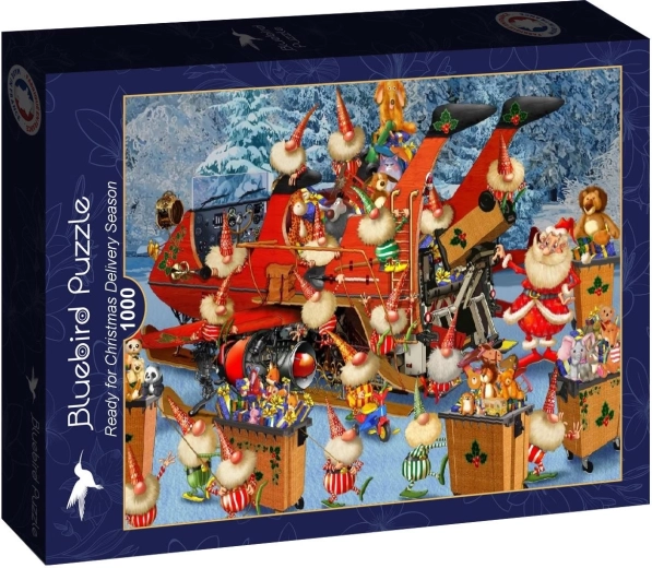 Bluebird puzzle Felkészülés a kézbesítésre 1000 darab