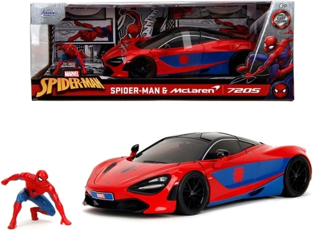 JADA Spider-Man McLaren 1:24 figurával