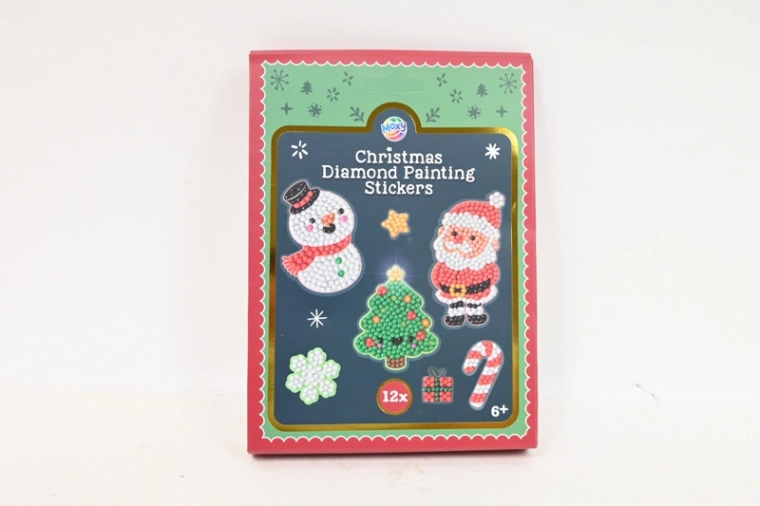 CCG karácsonyi gyémántos matricák díszítéshez (12 db)