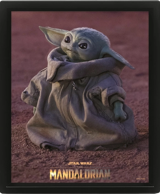 3D kép MANDALORIAN – Grogu