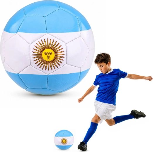 Argentína edző futball labda, 5-ös méret (22 cm)