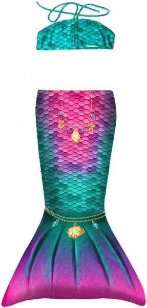 Gyermek fürdőruhák sellő mintával