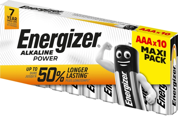 Energizer alkáli elemek AAA LR03 Family Pack 10 db