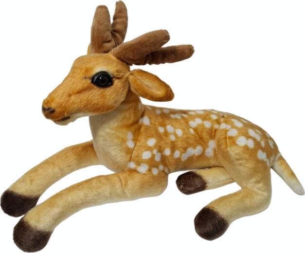 Plüss őzike fekvő