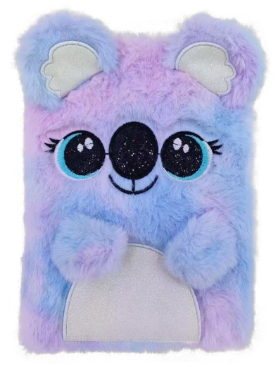 Plüss napló koalával és zárral