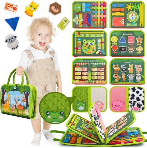 2Kids Toys szenzoros busy könyv állatkák