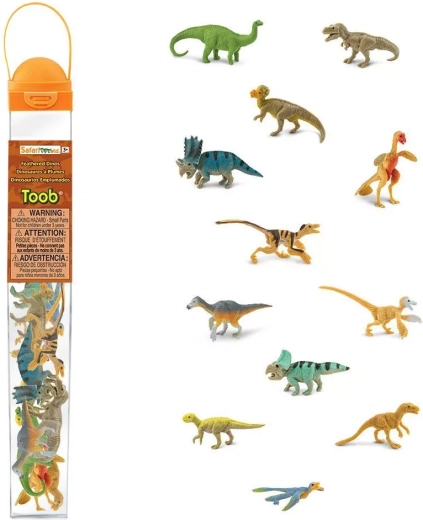 Safari Ltd. Toobs tuba tollas dinoszauruszok