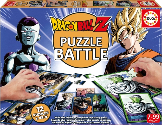 Puzzle csata DRAGON BALL Z 12×42 darab EDUCA