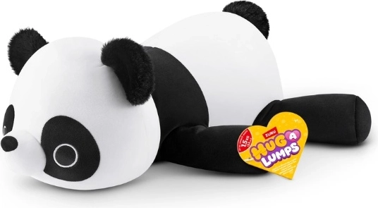 ZURU Hug a Lumps plüss panda Pete közepes méretben