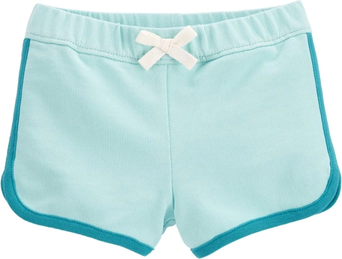 Carter's világoskék lány baba rövidnadrág – 6m