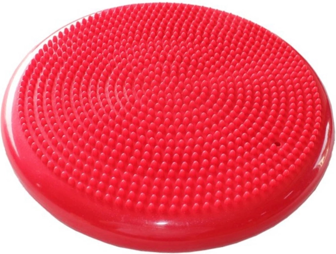 Merco Cushion kétoldalas egyensúlyozó masszázspárna piros 33 cm