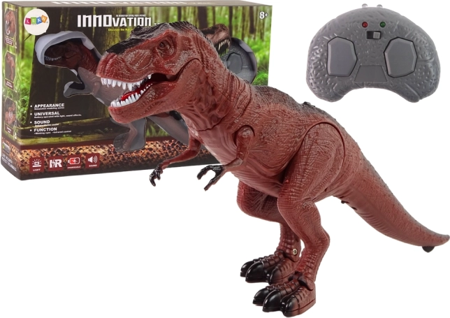 Távirányítós Tyrannosaurus Rex hanggal, elemes