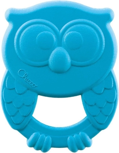 Chicco rágóka Eco+ Owly bagoly kék 3hó+