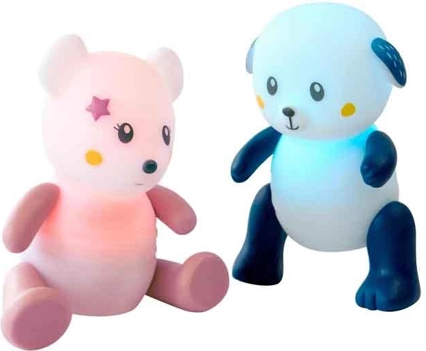Pabobo LED éjszakai fény Lumilove Rainbow kék kutyus