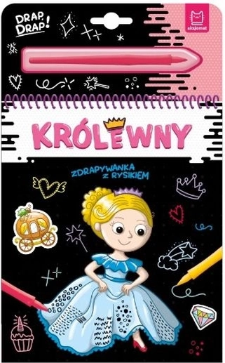 Kaparós könyv kaparóceruzával – Királynők