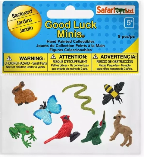 Safari Ltd. mini figurák a kertben (Good Luck Minis Funpack)