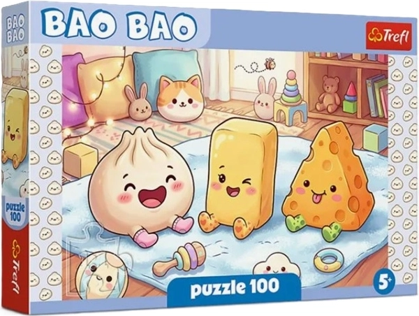 Puzzle BaoBao Pierożek i przyjaciele, 100 darab