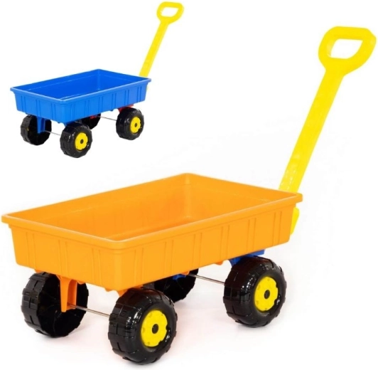 Wader Quality Toys gyermek műanyag kiskocsi kertbe