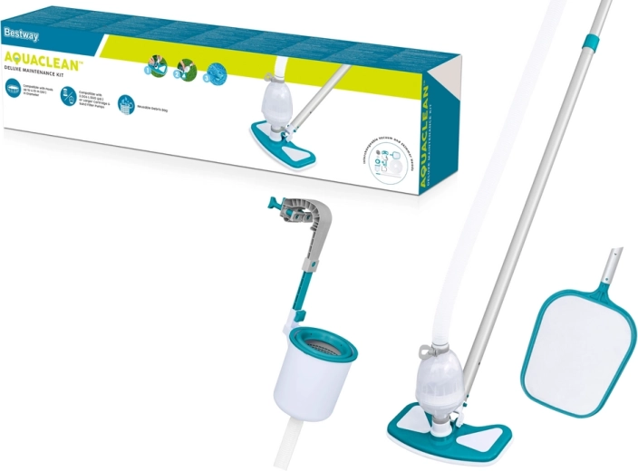 BESTWAY Deluxe medencetisztító készlet szkimmerrel