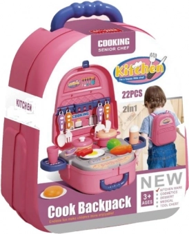 22 darabos konyhai szett hátizsákban