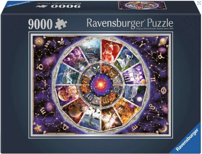 Ravensburger asztrológiai puzzle, 9000 darabos