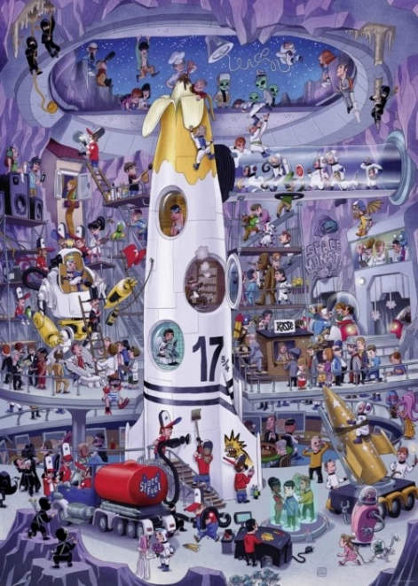 Heye puzzle Rakéta indítása 1000 darab