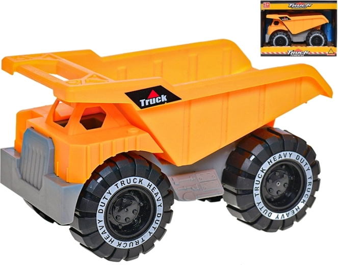Építőipari billenőplatós teherautó 18 cm