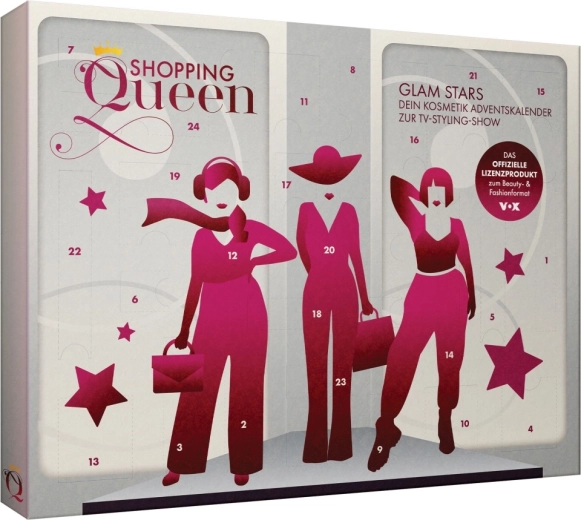 Glam Stars Shopping Queen kozmetikai adventi naptár