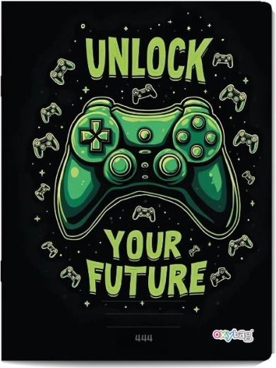 A4-es Gamer vonalas füzet, 40 lap