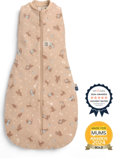 ErgoPouch pólya és 2 az 1-ben hálózsák Cocoon Melody, 6–12 hónapos korig, 1,0 TOG