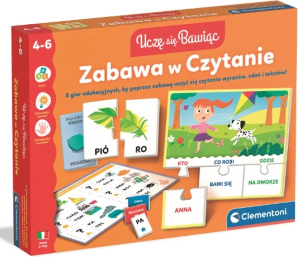 Játék a olvasással – oktatási játékkészlet