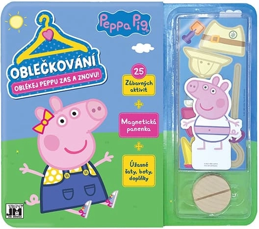 Peppa malac öltöztető – mágneses divatszett