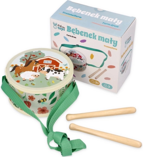 Adam Toys gyerekdob farmás mintával – 1 darab
