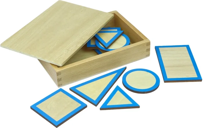 Moyo Montessori alaplapok geometriai testekhez dobozkával
