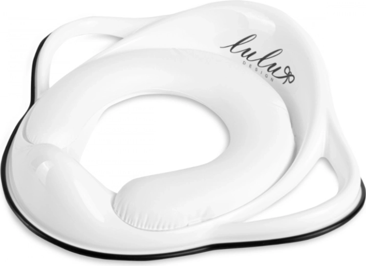 Maltex puha WC-szűkítő kapaszkodókkal Lulu fehér