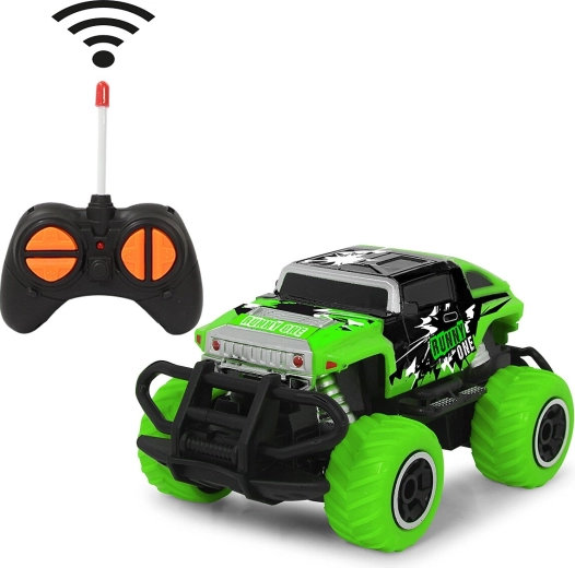JAMARA Runny One távirányítós monster truck 1:43 zöld 27 MHz