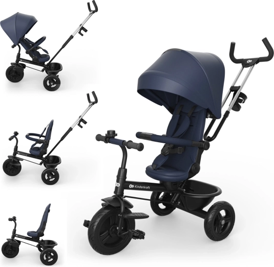 Kinderkraft tricikli Aston 2 plus navy